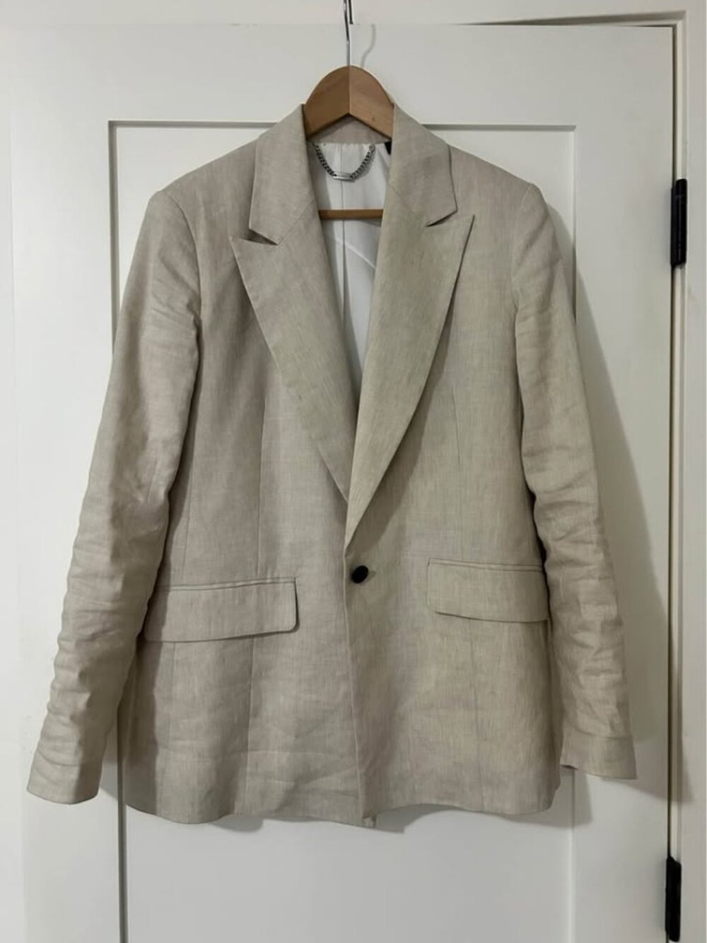 All Saints Linen Blazer